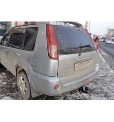 Фаркоп (ТСУ) для NISSAN X-Trail (T30) 2001-2007 съемный шар на двух болтах 1.5тонны Босал