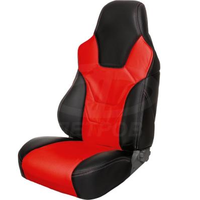 Авточехол  "PILOT B"  RECARO  Экокожа  (размер L)  Черный-Красный ТМ Петров