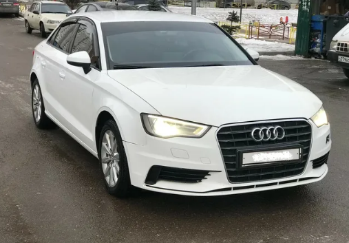 Дефлекторы окон (ветровики) Audi A3 Sd (8V) 2013 (Ауди А3) Кобра Тюнинг